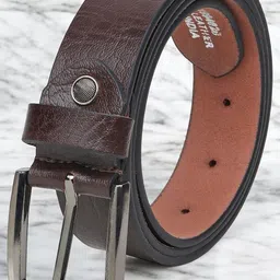 LOOPA Men Textured Leather Formal Belt-image-64