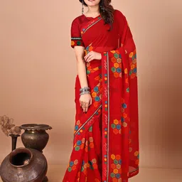 Mitera Poly Georgette Saree-picture-10