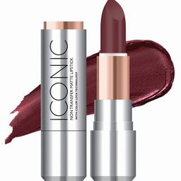 TEEN TEEN COSMETICS Iconic Non Transfer All Day Wear Matte Lipstick- 3.8 g- Splendid 24-49