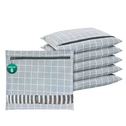 Kuber Industries Grey Set of 6 Regular Drawer Organiser Organisers-4