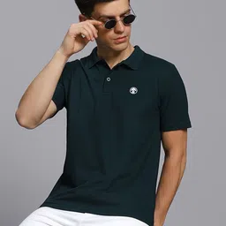 TIMBER HITCH Polo Collar Short Sleeves Cotton Casual T-shirt-picture-24