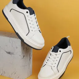 Metro Men Colourblocked Sneakers-image-86