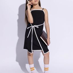 taffykids Girls Colourblocked A-Line Dress-image-11