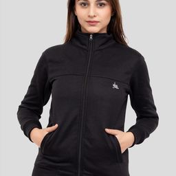YHA Solid Stand Collar Long Sleeves Jackets-image-80