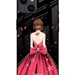 QRIOH Quirky Printed iPhone 14 Back Case Mobile Accessories-image-52