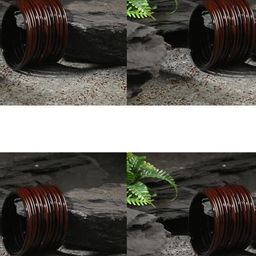 SOMIL Set of 40 Brown Alloy Artificial Stones & Beads Bangles-image-42