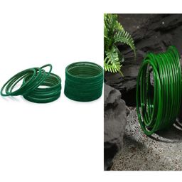 SOMIL Set of 36 Women Green Artificial Stones and Beads Bangles-image-28