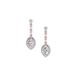 Sparkles 14KT Rose Gold Earrings With 1.36 Carat Lab Grown Diamonds- 3.37 g-image-69