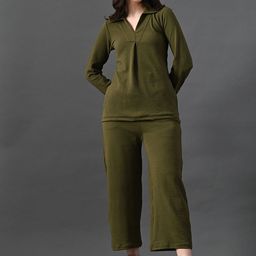The Roadster Lifestyle Co Top With Trousers Co-Ords-picture-43