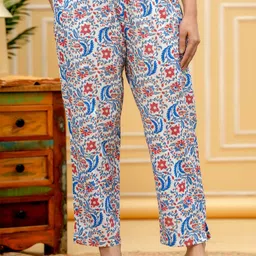 DORIYA Women Floral Printed Ethnic Palazzos-image-13