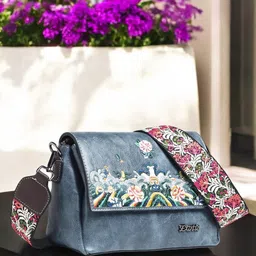 Exotic Floral Shopper Sling Bag-31