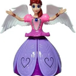 Dancing Doll & Angel Girl Robot with Lights and Music (Multicolor)-image-93