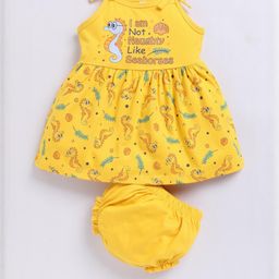 carrydreams Girls Yellow Clothing Set-image-39