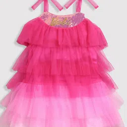 Tiny Girl Layered Fit & Flare Dress-image-59