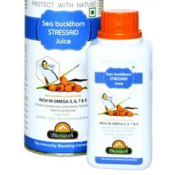 BIOSASH Sea Buckthorn Stressaid Juice For De-stress And Memory - 250 ml-55