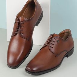 J.FONTINI Men Leather Formal Derbys-image-92