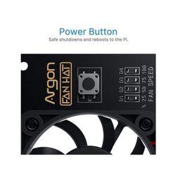 Argon Fan HAT for Raspberry Pi 4, 3B,3 B+, Includes 40mm Fan image 5