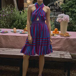HOUSE OF FETT Print Fit & Flare Dress-picture-11