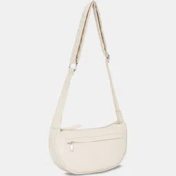 Forever Glam by Pantaloons Colourblocked PU Structured Sling Bag with Tasselled image 2