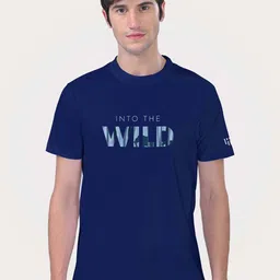 Aero Armour Unisex Typography Printed Extended Sleeves Applique T-shirt-5