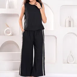 HIGHLIGHT FASHION EXPORT Top With Palazzos Co-Ords-picture-34