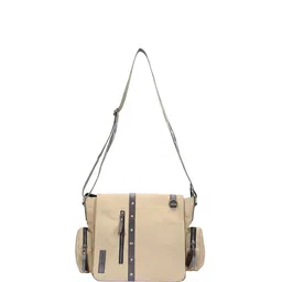 INDIVIDUAL DESIGN Men Solid Messenger Bag-image-14