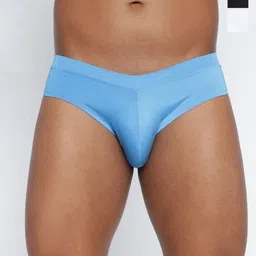 BASIICS by La Intimo Pack Of 3 Mid-Rise Basic Briefs BCSSS030C125-45