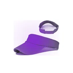 InfispaceUnisex Cotton Adjustable Sports Sun Visor Cap-28