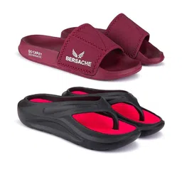 BERSACHE Men Casual Sandals (Pack of 2)-image-100