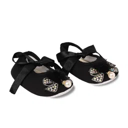COCO CANDY Girls Booties with Pom Pom Bow Booties-image-21