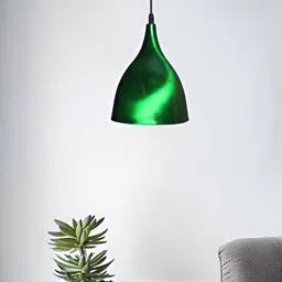 KINIS Green Aluminium Quirky Ceiling Lamp-picture-35