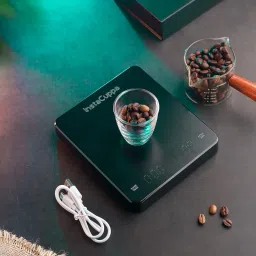 InstaCuppa Rechargeable Kitchen Scale, Tare Function, Unit Conversion, 3kg Max capacity Weighing Scale image 4