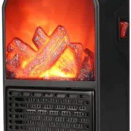 Small Space Heater,1500W Electric Heater Thermostat Low Noise Fan Room Heater-5