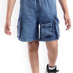 ARIAS By LARA DUTTA Boys Washed Denim Shorts-image-42