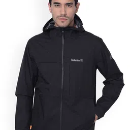 Timberland Men Solid Hooded Waterproof Sporty Jacket-21