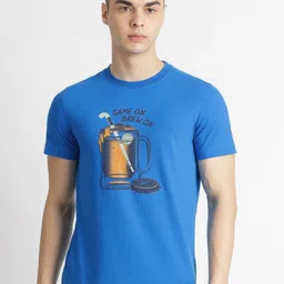 Reebok Printed Round Neck T Shirt-image-63