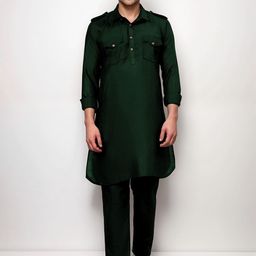 Yugnik Men Regular Pure Cotton Kurta with Pyjamas-43