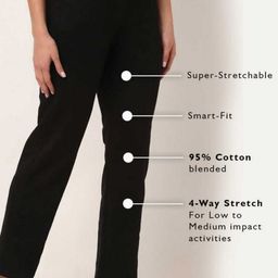 Next One Women Smart Straight Fit High-Rise Easy Wash Trousers-picture-19