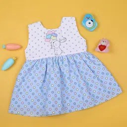 Macwin Polka Dot Print Fit & Flare Dress-50