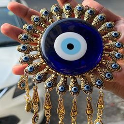 BLUE BEADS Evil Eye Wall & Door Hanging-picture-6