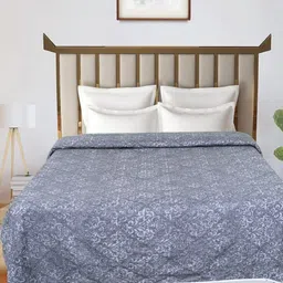 RD TREND Grey Microfiber AC Room 150 GSM Double Bed Dohar-image-41
