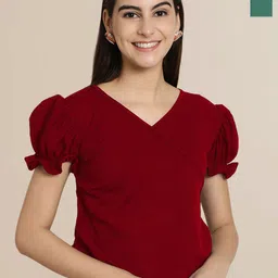 Tromko Puff Sleeve Top-picture-18