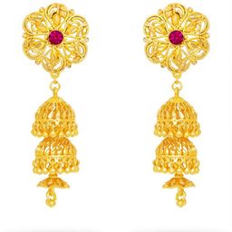 arch fashion Gold-Plated Brass Earrings-image-76