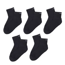 AIR GARB Pack of 5 Cotton Cushioned Ankle Length Socks-image-99