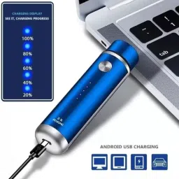 QUICKSHOP Mini Electric Shaver Shaving, Wet & Dry Use & Low-Noise Rechargeable Trimmer Trimmer 40 min Runtime 1 Length Settings image 2