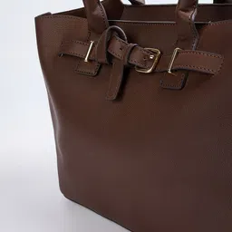 max PU Bucket Handheld Bag with Tasselled image 3