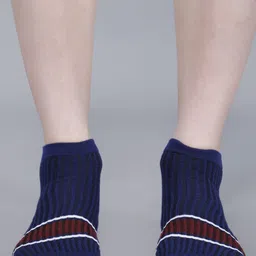 Dollar Men Pack of 5 Free Size Ankle Length Cotton Socks-image-58