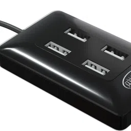 Quantum Hi-Tech QHM 7403 WIRED KEYBOARD, QHM 222 WIRED MOUSE AND QHM 6633 (BLACK) 4 PORT USB HUB (COMBO) Combo Set image 5