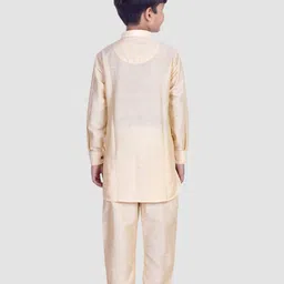 Pehanaava Boys Regular Thread Work Kurta with Pyjamas image 2