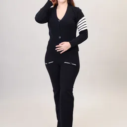 Camey Pure Wool Sweater With Palazzo Co-Ords-image-36
